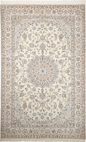 Nain Tappeto persiano 330 x 210 Beige (Iran) Annodato A Mano
