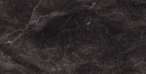 Mexen Merison Nero gres smaltato rett. G1, piastrella da pavimento e parete 120 x 60 cm, alta lucentezza - TL203-120-060-00