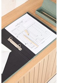 Organizer verde in cartone Ringo Canvas Paper Laminate – Bigso