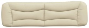 Cuscino testiera crema 180 cm in tessuto