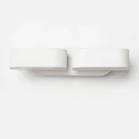 Lampada LED 12W da parete bianco teste ruotabili wall light bianco caldo 3000K IP65 - SKU 8292