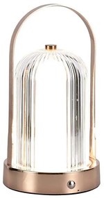 Lampada da tavolo LED dimmerabile LED/1W/5V 3000-6000K 1800 mAh rame