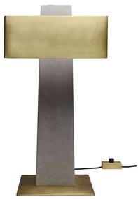 DCWéditions - Iota Lampada da Tavolo Concrete/Brass DCW