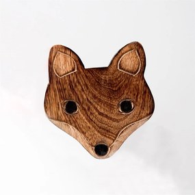 Set di 6 sottobicchieri in legno con supporto Fox - Sass &amp; Belle