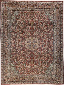 Sarouk Tappeto 320x420 Rosso (Iran) Annodato A Mano