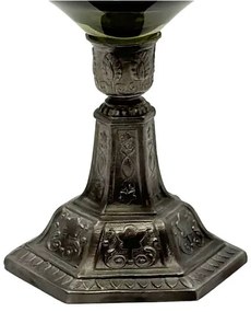 Lampada a olio KRASOMÍRA 42 cm verde