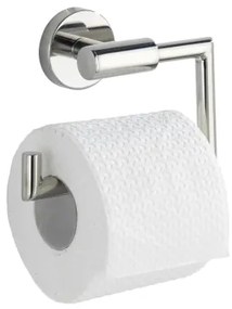 WENKO 20216100 - Porta carta igienica BOSIO SHINE 15 x 10,5 cm, in acciaio inossidabile finitura argento