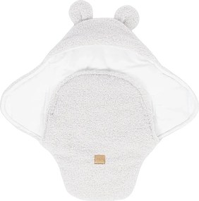 Copertina per neonati avorio in sherpa 45x80 cm – Meowbaby