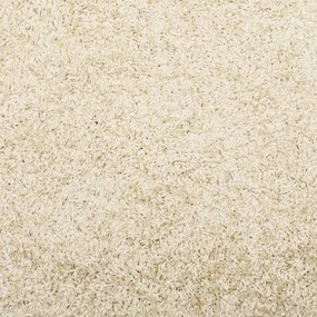 Tappeto Shaggy a Pelo Lungo Moderno Oro 300x400 cm