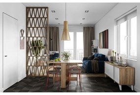 Tavolo da pranzo pieghevole in rovere 76x28 cm Papillon - TemaHome
