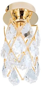 Orion - Plafoniera RITA 1xG9/40W/230V Ø 9 cm dorata