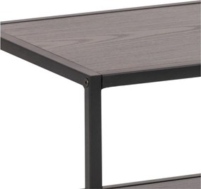 Tavolo TV nero in frassino 120x46 cm Seaford - Actona