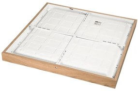 Brilagi - Lampada da bagno LED WOODY FRAME LED/40W/230V 60x60 cm IP44 rovere