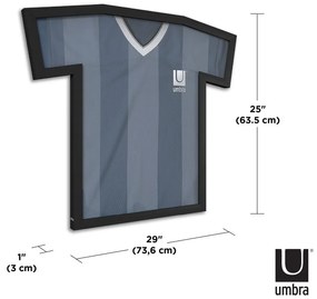 Cornice da parete in plastica nera 62x72 cm T-Frame - Umbra