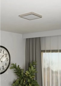 Eglo 901321 -LED Plafoniera FUEVA LED/10,5W/230V 2700/4000/6500K 22x22 cm cromo