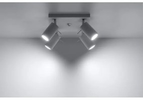 Sollux SL.0090 - Faretto RING 4 4xGU10/10W/230V bianco