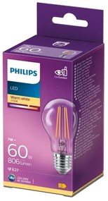 Lampadina LED VINTAGE Philips A60 E27/7W/230V 2700K