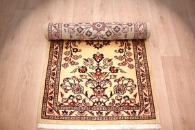 Sarouk Tappeto 90x200 (Iran) Annodato A Mano