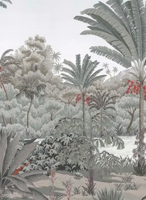 Isidore Leroy Carta da parati panoramica Riviere des Parfums Gris - D 10/11/12