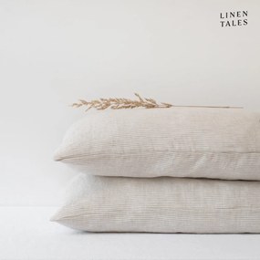 federa 70x90 cm Natural Stripes - Linen Tales