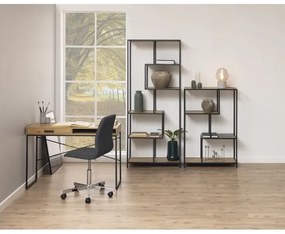 Scrivania SARON quercia/nero