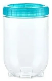 Contenitore alimenti INTERLOCK 0,7 l turchese/trasparente