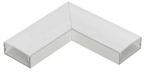 Angolo di Giunzione 90° per Profilo Slim per Doppia Striscia LED