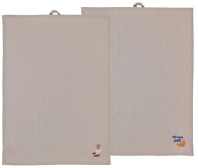 Set di strofinacci in cotone 2 pz 50x70 cm Bistro – Södahl