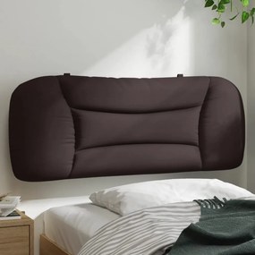 Cuscino Testiera Marrone Scuro 100 Cm İn Tessuto /