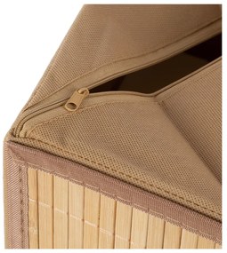 Scatola in bambù di colore naturale 15x31x15 cm - Compactor