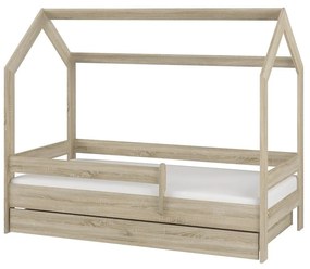 Letto a casetta Sonoma 180x80 cm - letto senza spazio di archiviazione