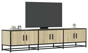 Mobile porta tv rovere sonoma 180x35x41 cm in truciolato