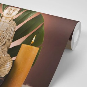 Carta da parati – Buddha con natura morta rilassante