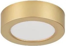 Rabalux 75077 - Plafoniera LED per bagno SHAUN PLUS 7W/230V Ø 12 cm IP44 dorata