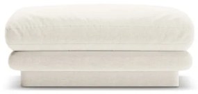 Poggiapiedi bianco Torino - Micadoni Home