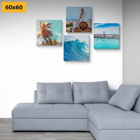 Set di quadri – Brezza del mare