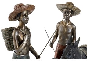 Statua Decorativa DKD Home Decor Resina (2 pezzi) (25 x 14 x 31 cm)