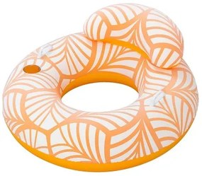 Poltrona da Piscina Gonfiabile Bestway Deluxe Arancio 118 x 117 cm