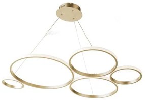 Lampadario led pois oro so.pois-oro4000k