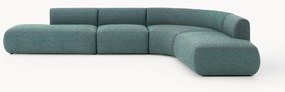 Divano angolare XL componibile in bouclé Sofia