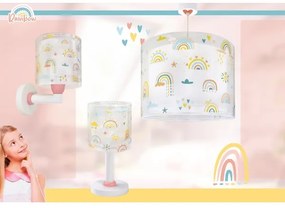 Dalber 41192 - Lampadario per bambini RAINBOW 1xE27/15W/230V multicolore