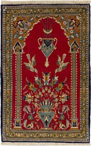 Ghom Tappeto 80 x 120 (Iran) Annodato A Mano