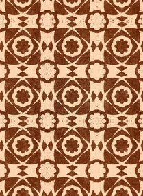 Mindthegap Carta da parati Aegean Tiles - Leather