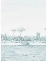 Isidore Leroy Wandbild Rivage Vert d Eau - Panel 1