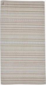 Asciugamano in velluto e spugna Geometric Print