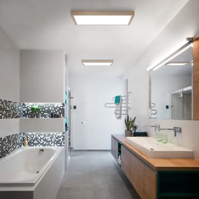 Brilagi -Plafoniera LED da bagno FRAME LED/50W/230V 60x60 cm IP44 beige