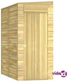 vidaXL Capanno da Giardino 100x210x218 cm in Legno di Pino Impregnato