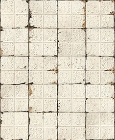 Tapete Brooklyn Tins 02 - Designtapete von MERCI