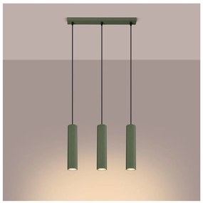 Lampadario verde Gleam – Sollux