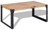 Tavolino da Caff in Legno Massello di Acacia 100x60x45 cm 243914